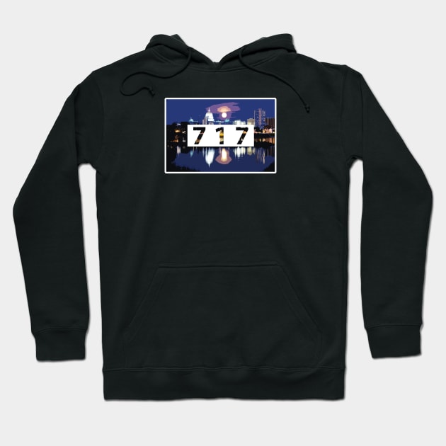 717 City Hoodie by Philly Drinkers